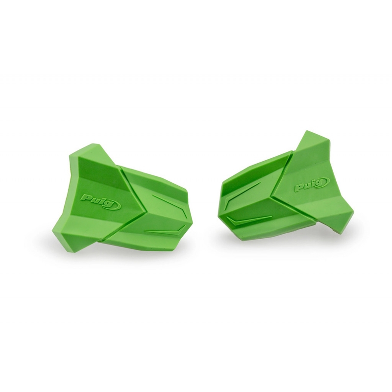 Spare rubber end protector PUIG R19 verde