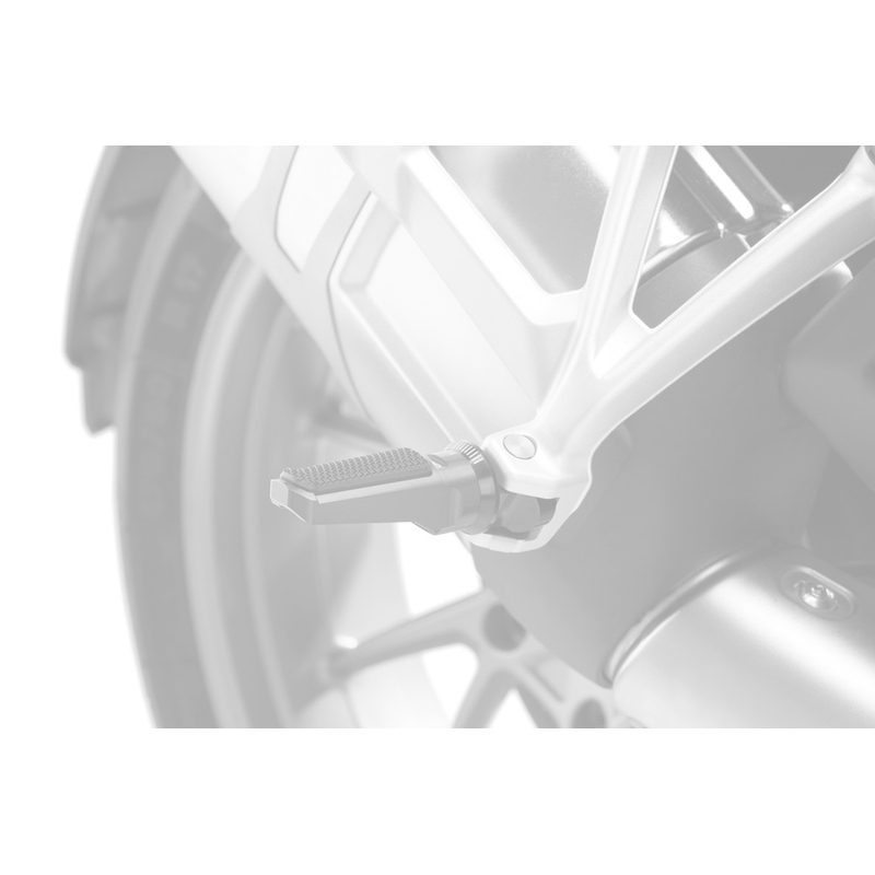 Footpegs without adapters PUIG SPORT verde with rubber