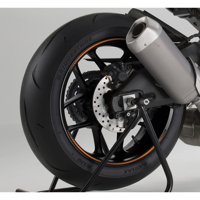 Rim strip PUIG PREMIUM orange fluor set of 8 rim strips pentru BMW R 1250 RT 2019-2021