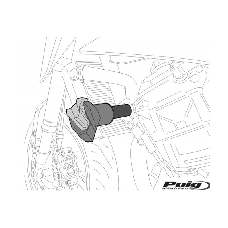 Frame slider PUIG S19 Negru