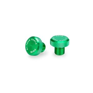 Mirror hole screw plug PUIG 21808V verde
