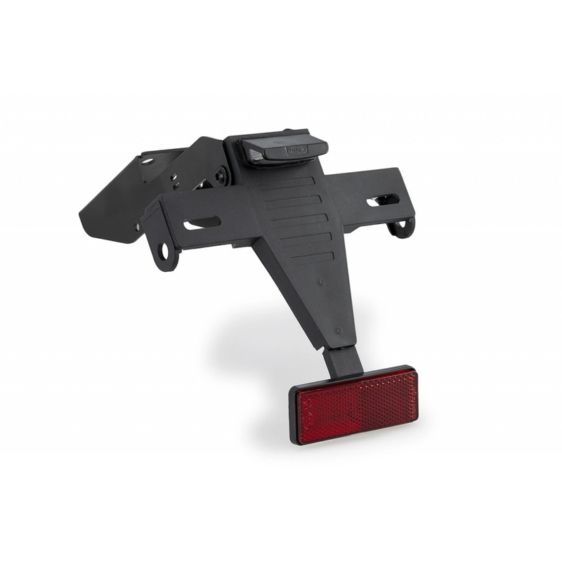 Adjustable license support PUIG Negru pentru KAWASAKI Z 900 2025-2026, KAWASAKI Z 900 SE 2025