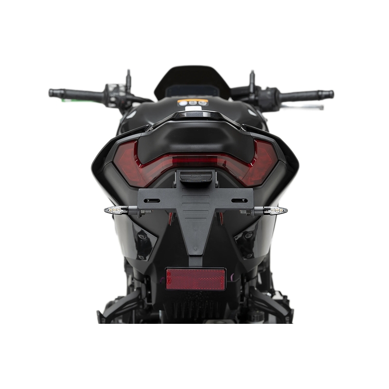 Adjustable license support PUIG Negru pentru KAWASAKI Z 900 2025-2026, KAWASAKI Z 900 SE 2025