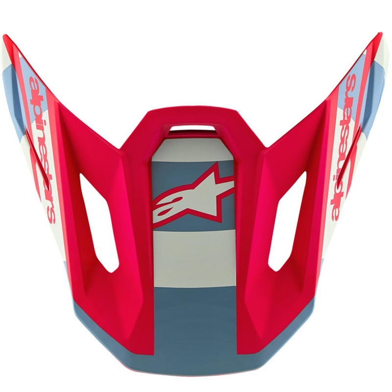 Cozier pentru cască de motocicletă Alpinestars Supertech S-M7 ediție limitată Beast Coast gri-negru-portocaliu