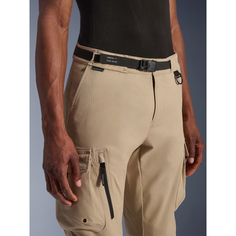 Pantaloni motocicletă Alpinestars Flex-AST Cargo bej deschis