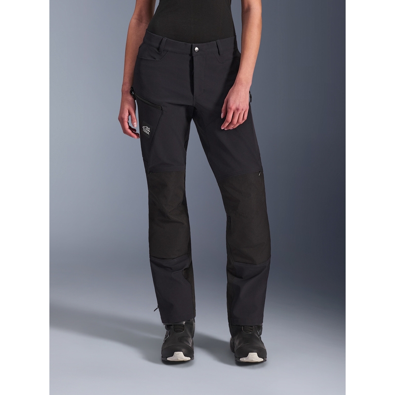 Pantaloni de motocicletă Alpinestars Stella Explore AST pentru femei, negri