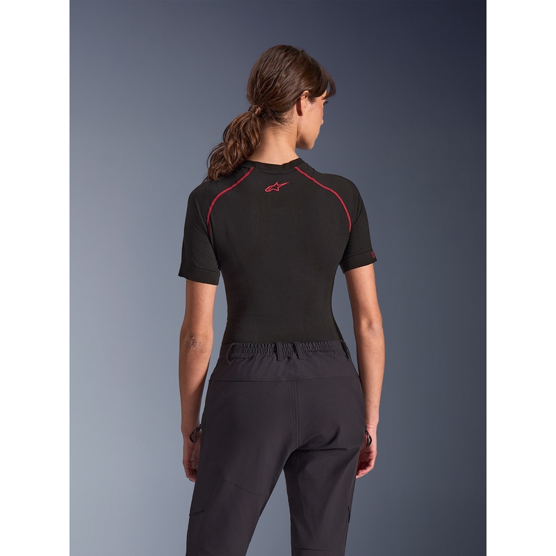 Pantaloni de motocicletă Alpinestars Stella Explore AST pentru femei, negri