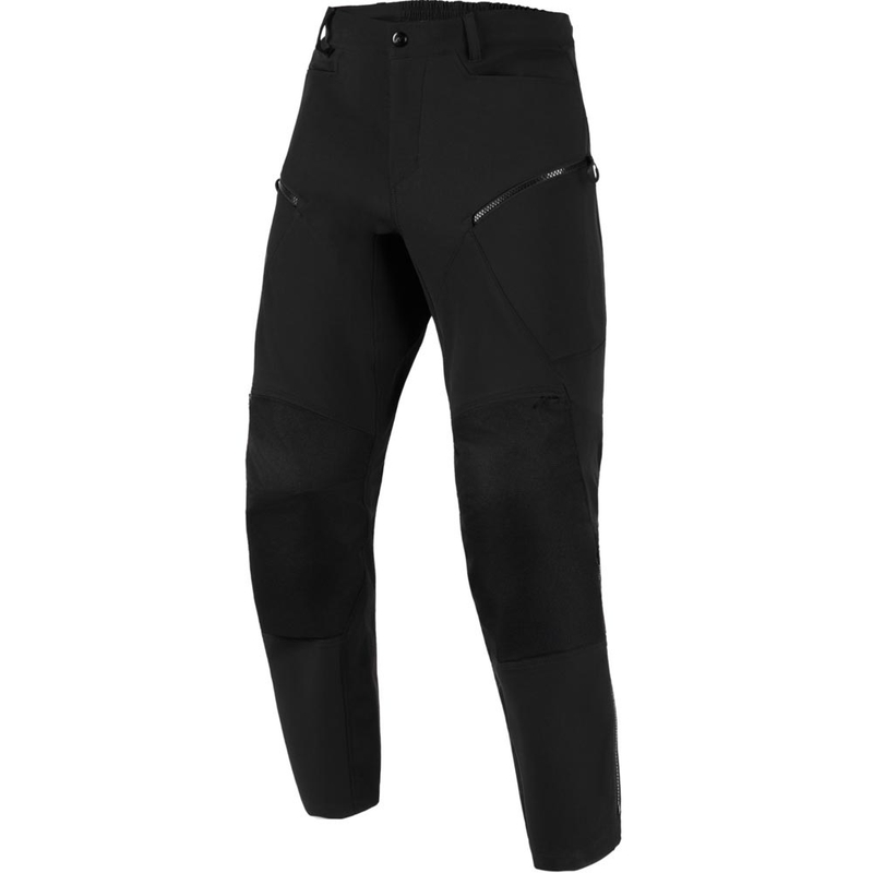 Pantaloni motocicletă crop Alpinestars Stella Explore AST pentru femei, negri