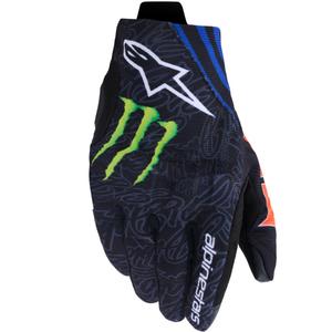 Mănuși moto Alpinestars Reef V2 FQ20 colecție negru-fluo roșu-albastru-verde