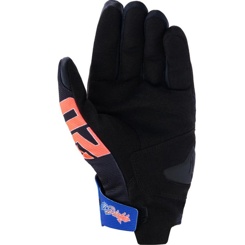 Mănuși moto Alpinestars Reef V2 FQ20 colecție negru-fluo roșu-albastru-verde