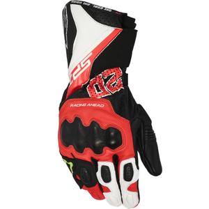Mănuși moto Alpinestars SP-3 FQ20 colecție negru-fluo roșu-alb