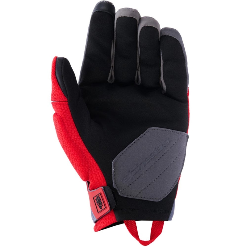 Mănuși de motocicletă Alpinestars Durack negru-gri-roșu