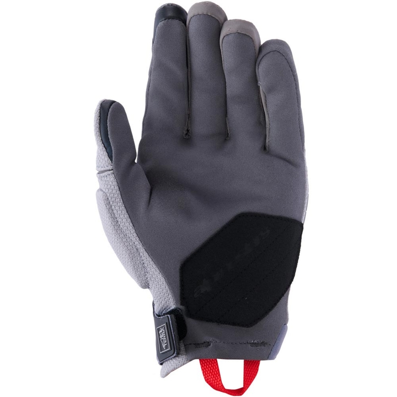 Mănuși de motocicletă Alpinestars Durack gri închis-gri deschis