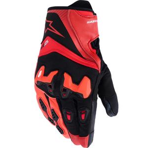 Mănuși moto Alpinestars SP-R PRO roșu-fluo roșu-negru