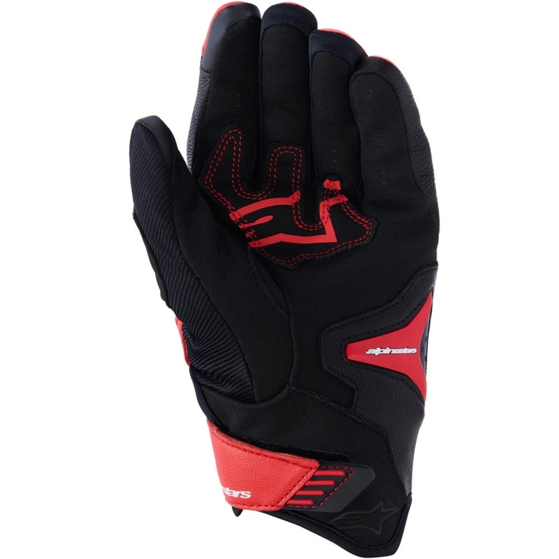 Mănuși moto Alpinestars SP-R PRO roșu-fluo roșu-negru