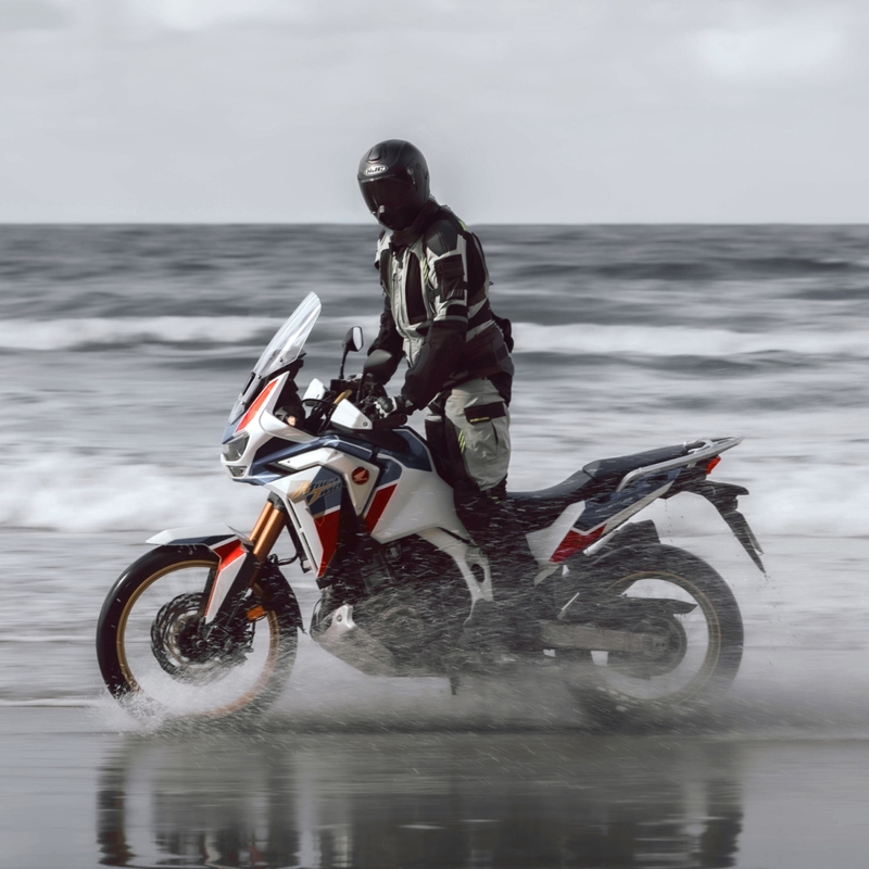 Jachetă de motocicletă Rebelhorn Patrol gri-negru-galben-fluo