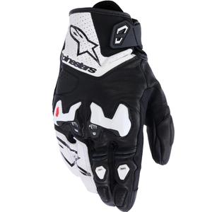 Mănuși moto Alpinestars SP-R TECH alb-negru