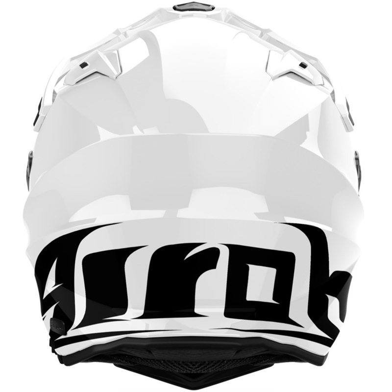 Cască Enduro Airoh Commander 2 Color alb lucios