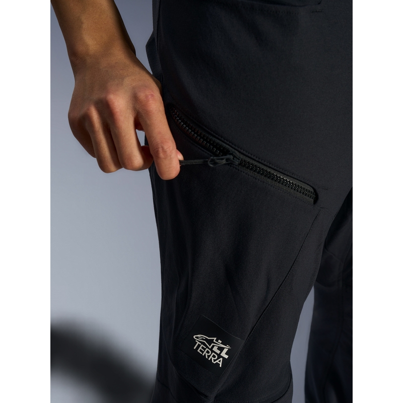 Pantaloni motocicletă Alpinestars Explore AST cropped negri