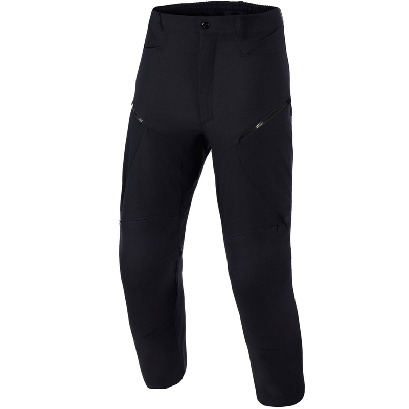 Pantaloni motocicletă Alpinestars Explore AST cropped negri