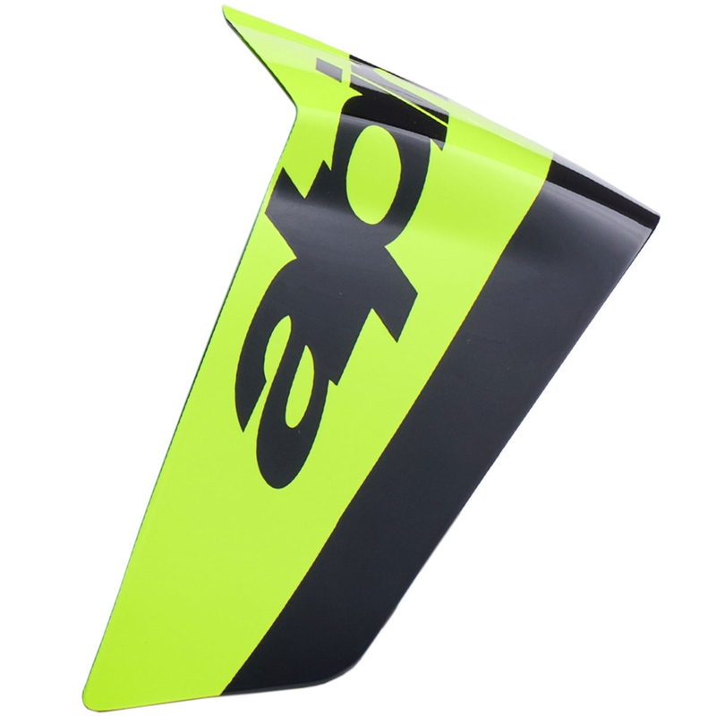 Eleron aerodinamic pentru căști de motocicletă Alpinestars Supertech R10 Arius profil de curse galben fluo-negru