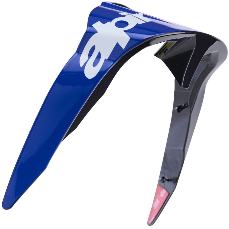 Eleron aerodinamic pentru căști de motocicletă Alpinestars Supertech R10 Arius cu profil standard albastru-alb-negru