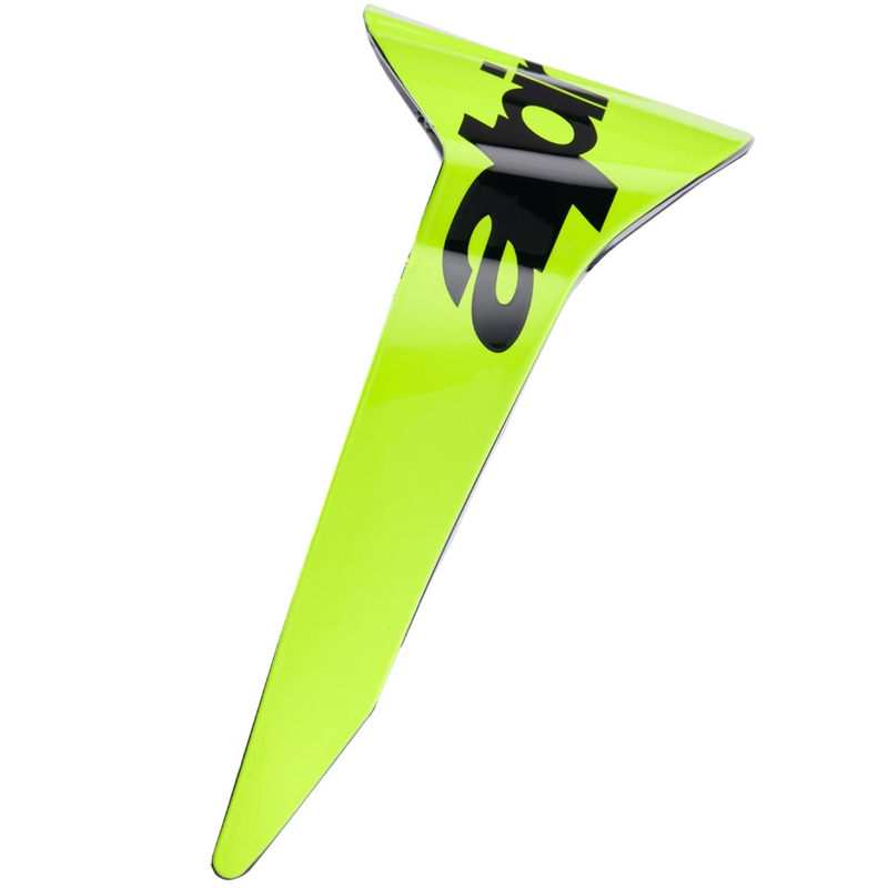 Eleron aerodinamic pentru căști de motocicletă Alpinestars Supertech R10 Arius, profil standard, galben fluo-negru