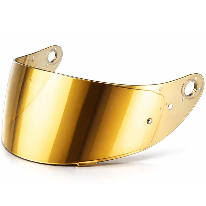 Vizieră pentru căști de motocicletă Cassida Orbit cu pregătire Pinlock REVO mirror gold