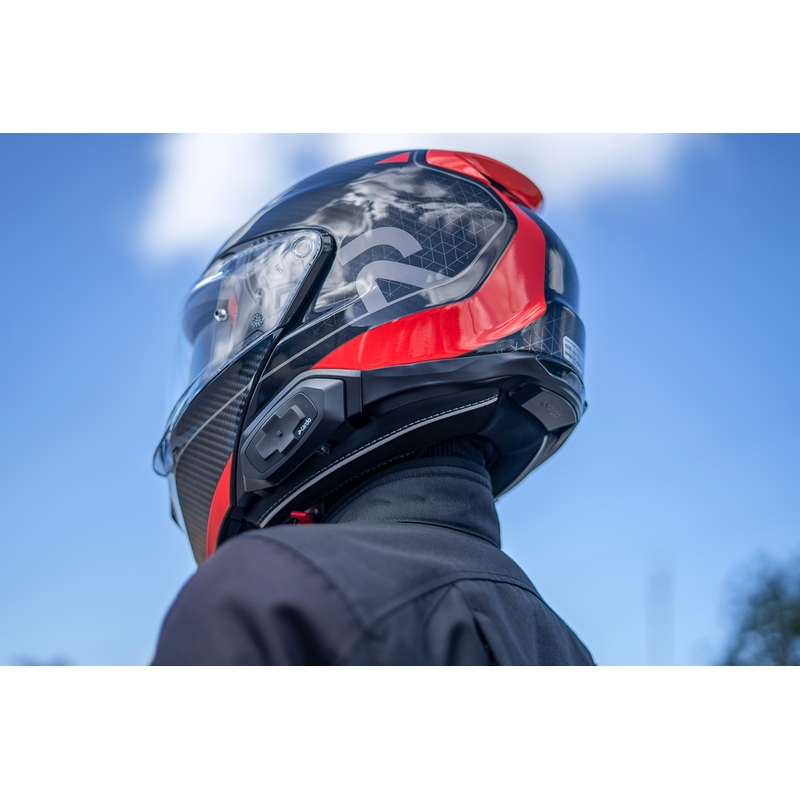 Interfon motocicletă Cardo HJC Packtalk negru