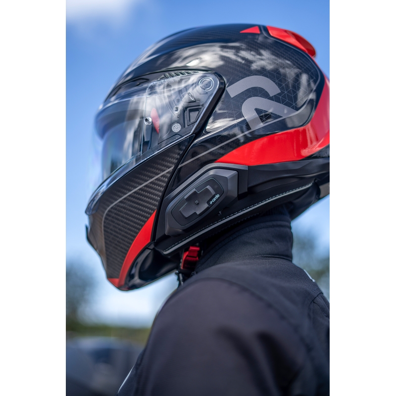 Interfon motocicletă Cardo HJC Packtalk negru