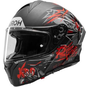 Cască integrală pentru motocicletă Airoh Spark 2 Cruze, negru mat-gri