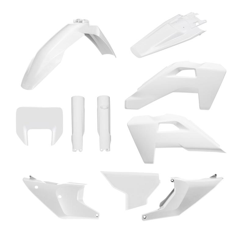 Kit plastice POLISPORT Alb