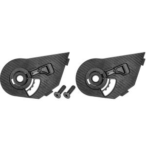 Mecanism vizieră pentru căști de motocicletă ZED F19 negru