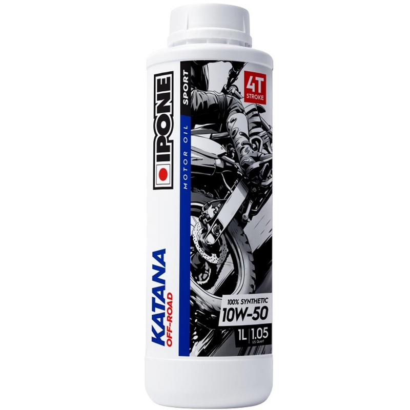 Ulei de motor sintetic IPONE Katana Off Road 4T 10W50 (MA2, ester) 1 l