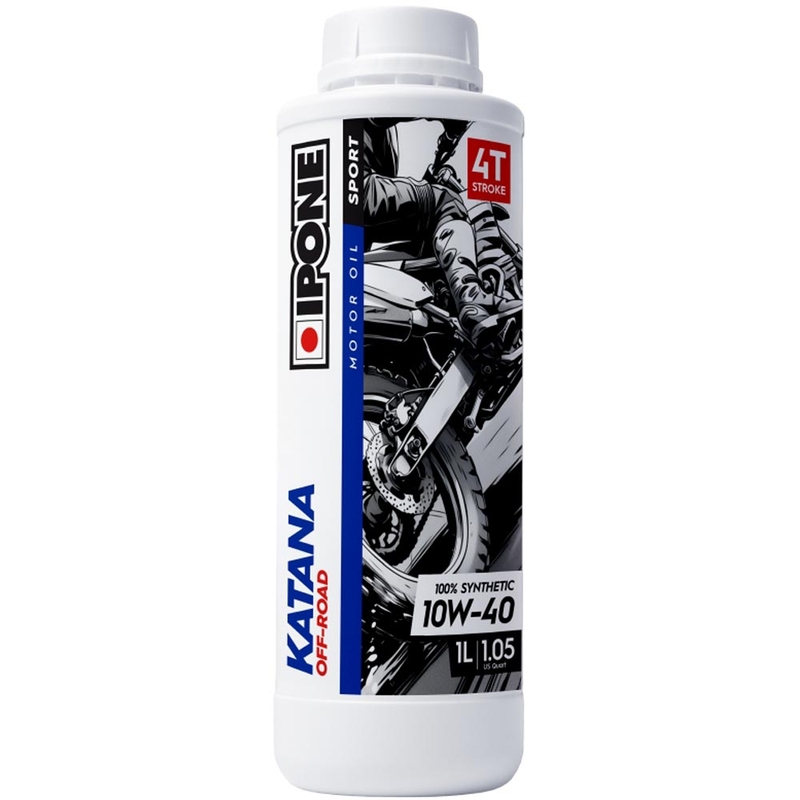 Ulei de motor sintetic IPONE Katana Off Road 4T 10W40 (ester, MA2) 1 l