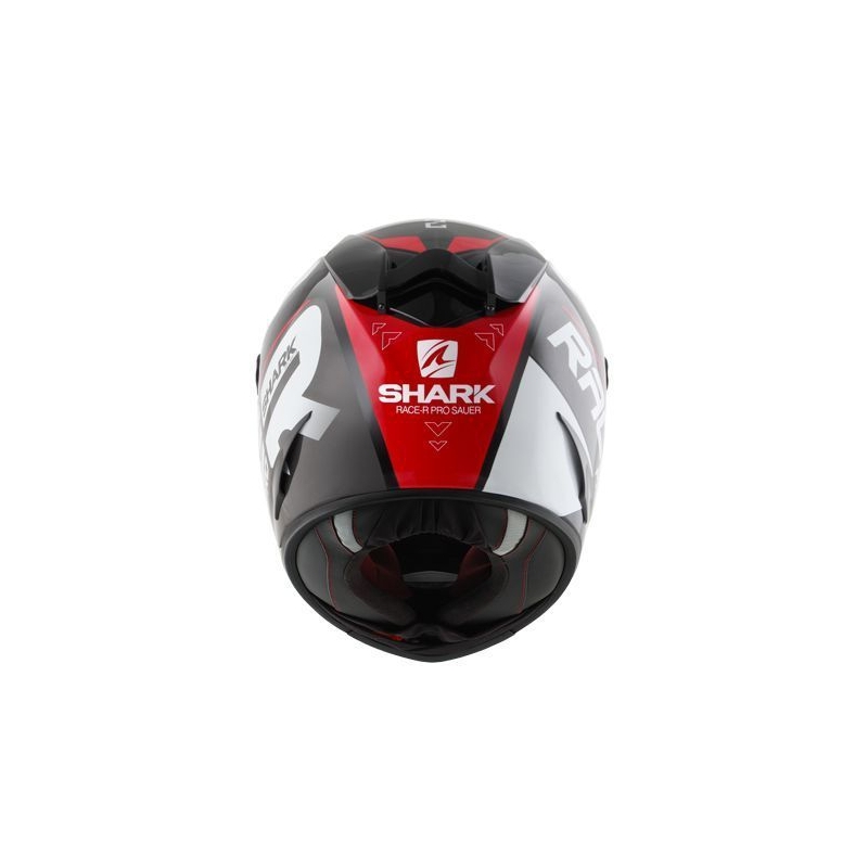Cască integrală SHARK RACE R-PRO Sauer negru-gri-roșu