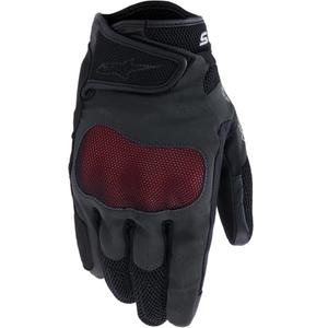 Mănuși de motocicletă Alpinestars Stella Mogress Airflow pentru femei, negru-antracit