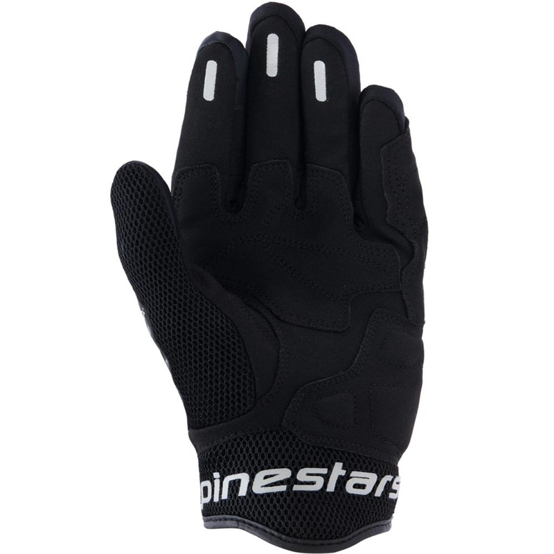 Mănuși de motocicletă Alpinestars Stella Mogress Airflow pentru femei, negru-antracit
