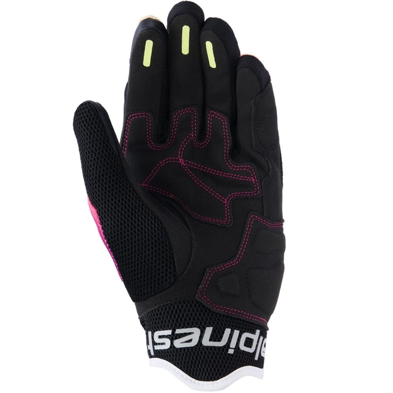 Mănuși de motocicletă Alpinestars Stella Mogress Airflow gradient-negru pentru femei