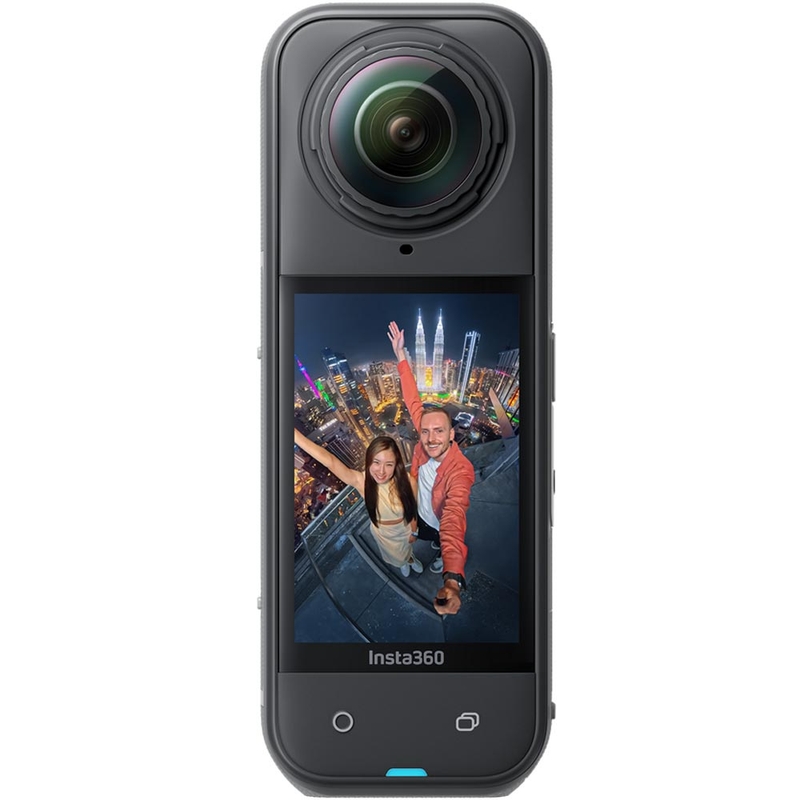 Pachet cameră de acțiune pentru motocicletă Insta360 X5, negru