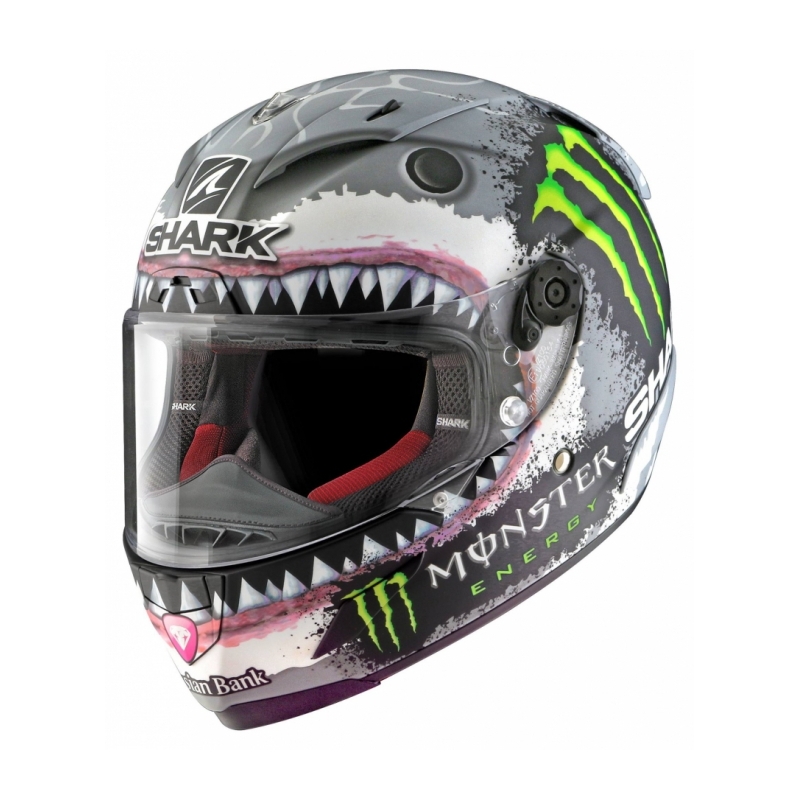 Cască integrală SHARK RACE R-PRO Lorenzo White Shark