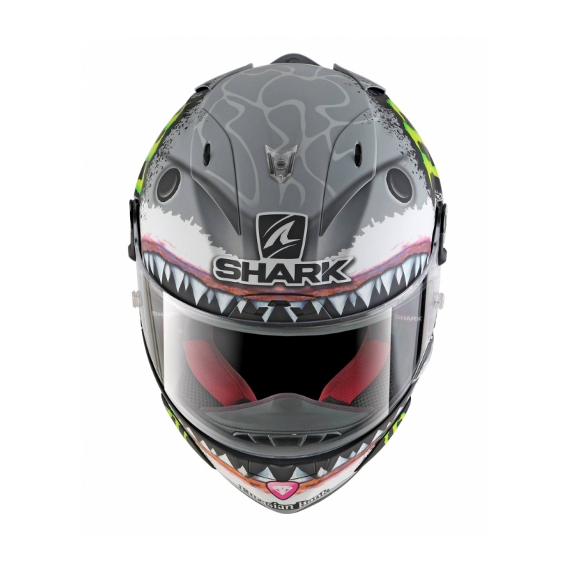 Cască integrală SHARK RACE R-PRO Lorenzo White Shark