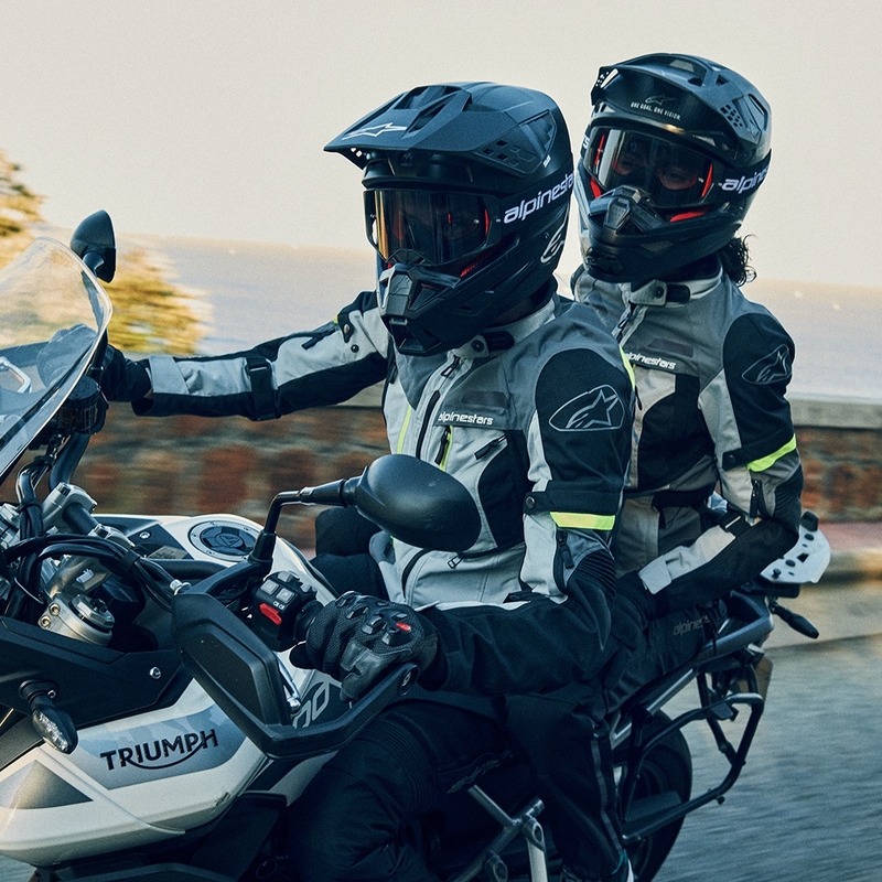 Pantaloni motocicletă Alpinestars Bogota Pro Drystar 3 negri - calitatea a II-a - II. calitate - II. calitate