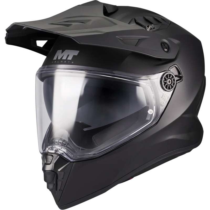 Cască de motocicletă Enduro MT Track SV Pure A1 negru mat - II. calitate - II. calitate