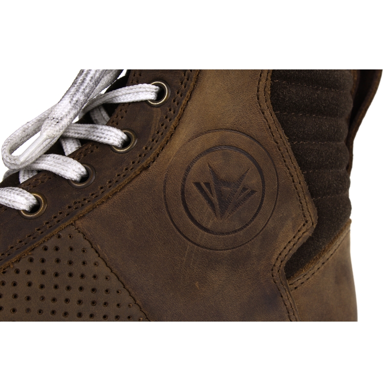 Ghete moto RSA Drifter maro 2 - calitatea a II-a - II. calitate - II. calitate