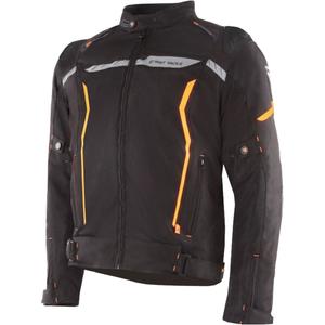 Geacă de motocicletă Street Racer Flex EVO negru-portocaliu - calitate a doua - II. calitate - II. calitate 