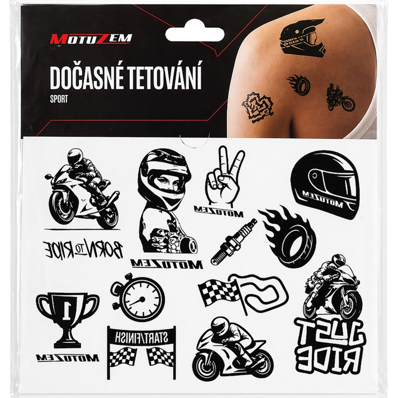 Tatuaj temporar MotoZem Sport