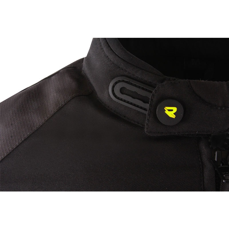 Jacheta moto Street Racer Flex Air negru-galben fluo - II. calitate - II. calitate