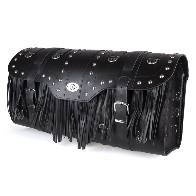 Geantă din piele pentru motocicletă Chopper RSA-16C cu lacăt - II. calitate - II. calitate 