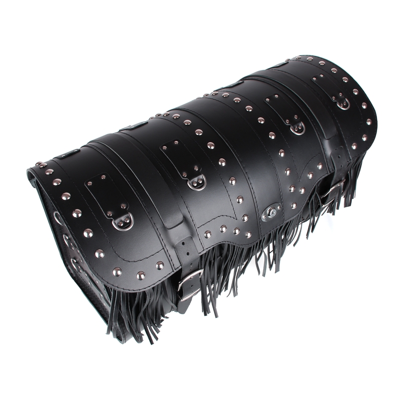 Geantă din piele pentru motocicletă Chopper RSA-16C cu lacăt - II. calitate - II. calitate 